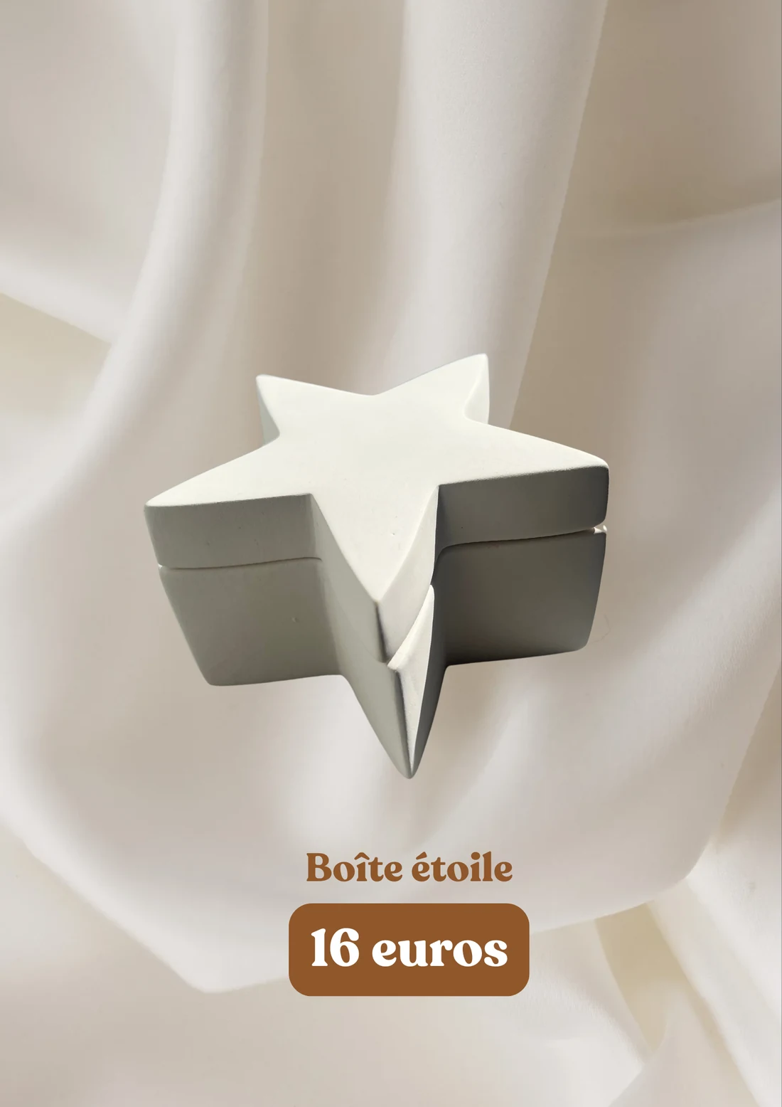 Boîte étoile - 16 euros