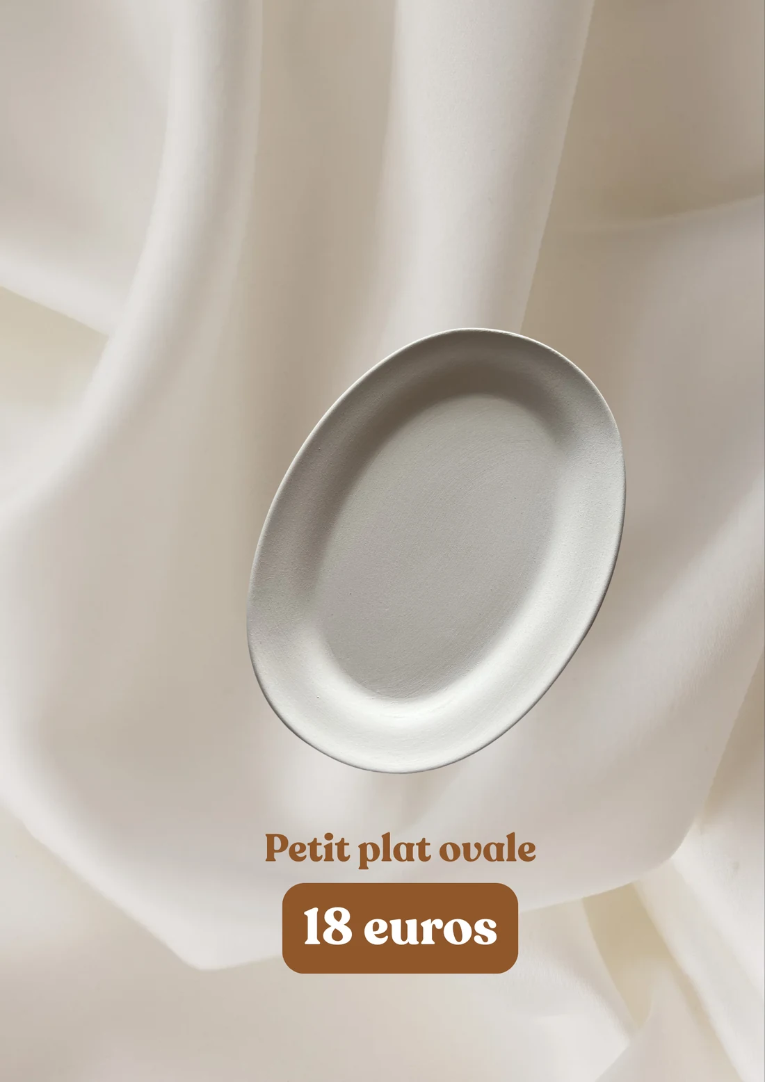 Petit plat ovale - 18 euros