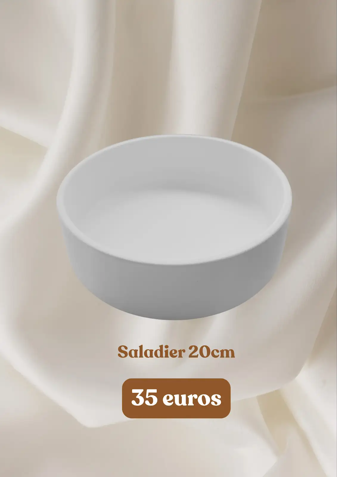 Saladier 20 cm - 35 euros
